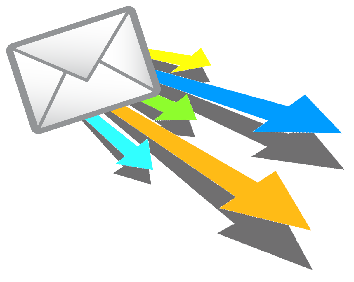 個別・一斉・グループ別に配信に対応、定型文の登録もできます。